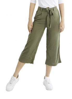 Pantalone con cinta morbido cropped  Only